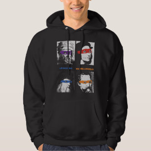 Renaissance Ninja Artists Funny Sprichwort Pop Art Hoodie