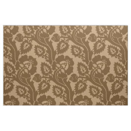 Renaissance Oblique Floral, Burnt Caramel Stoff