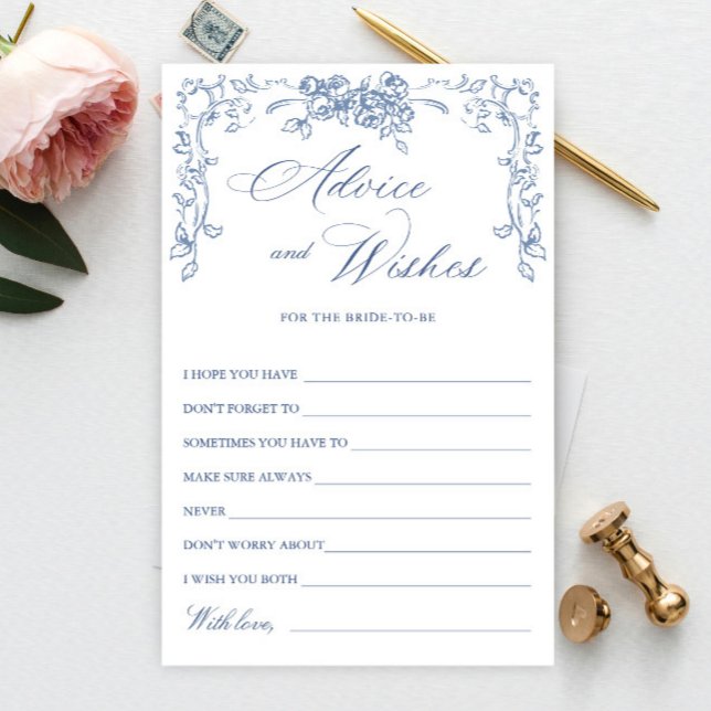 Renaissance Verziert Dusty Blue Wishings & Advice  (Von Creator hochgeladen)