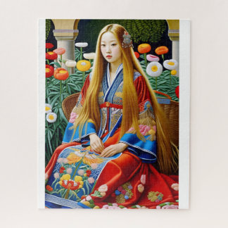 Renaissancestil in blauer Malerei