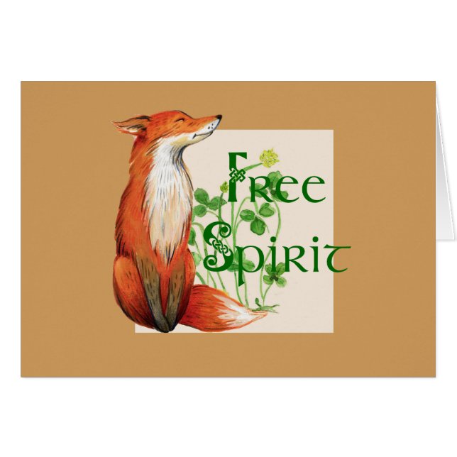 renard d'esprit libre (Devant horizontal)