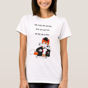 Renard Fugitif - T-Shirt pour femmes