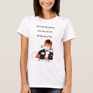 Renard Fugitif - T-Shirt pour femmes