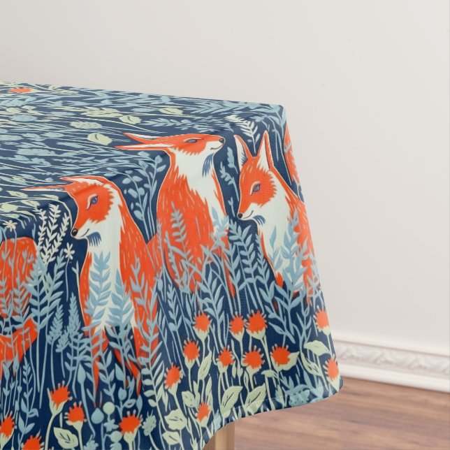 Renards dans la nappe des champs (In Situ)