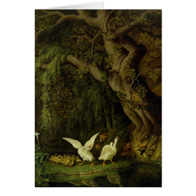 Renards et oies (Devant)