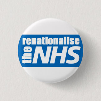 Renationalisieren Sie NHS Button