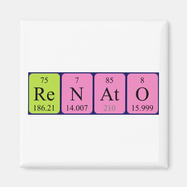 Renato Periodenmagnetmagnet Magnet (Vorne)