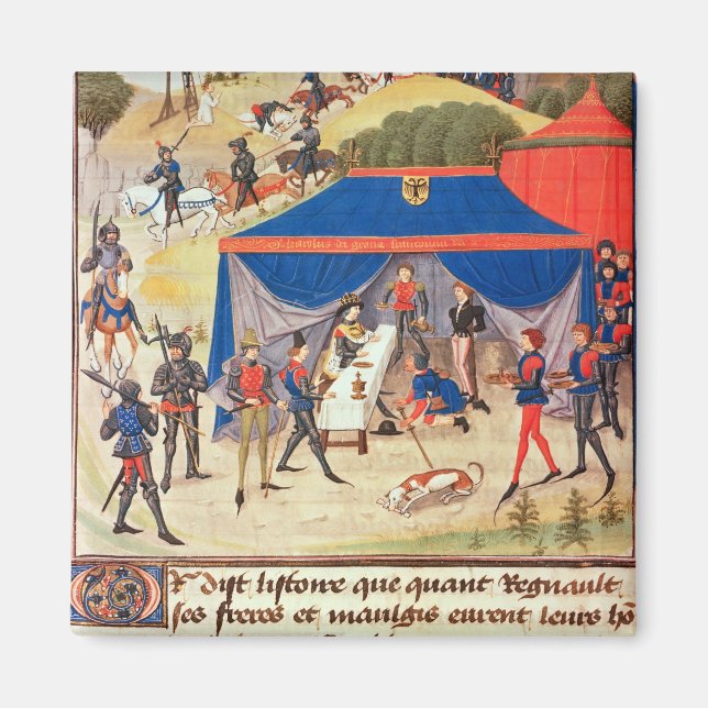 Renaud de Montauban und Charlemagne Magnet (Vorne)