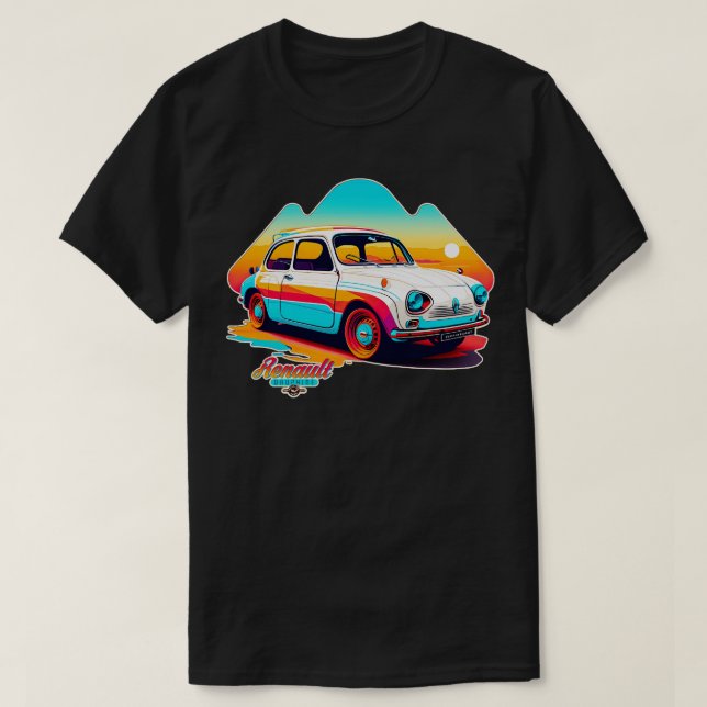 Renault Dauphine T-Shirt (Design vorne)