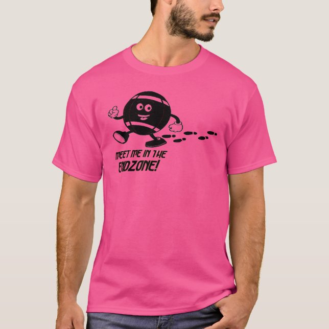 Rencontrez-moi dans la zone de fin Cartoon T-shirt (Devant)