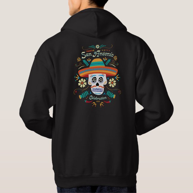 Rendez-vous à San Antonio sweat - shirt à capuche (Dos)