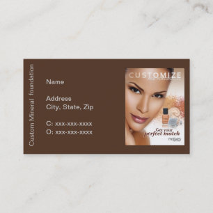 Rendez-vous Carte de visite de base de mélange fait sur