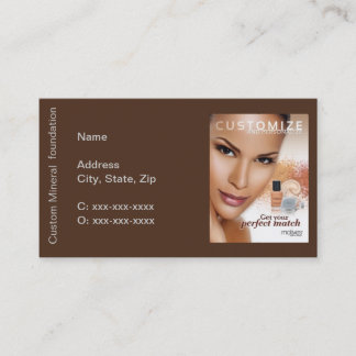 Rendez-vous Carte de visite de base de mélange fait sur