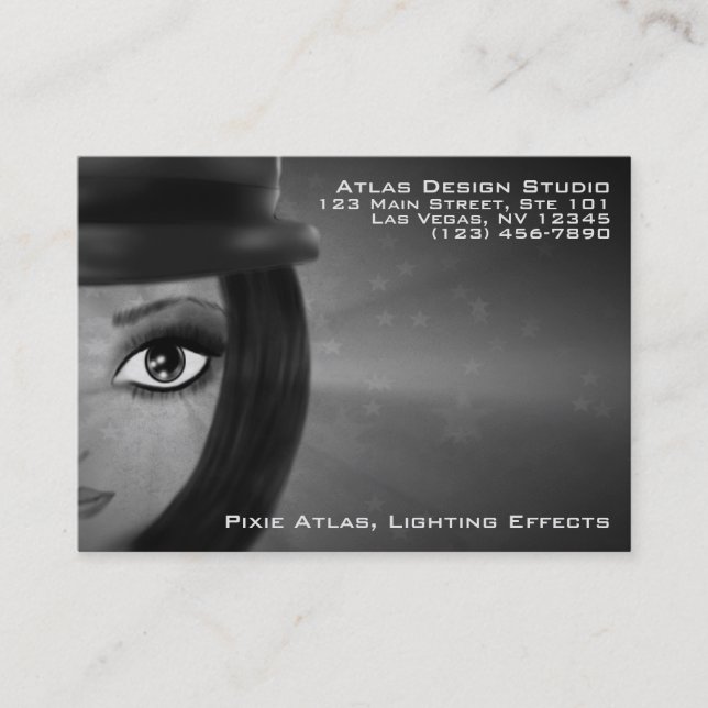 Rendez-vous Carte de visite de lutin (Devant)