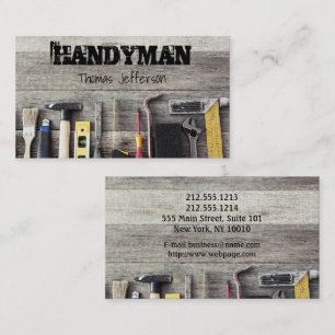 Rendez-vous Carte de visite de maintenance Handyman