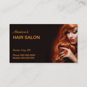 Rendez-vous Carte de visite de salon de coiffure
