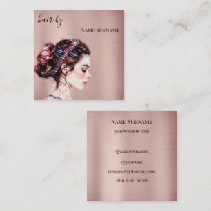 Rendez-vous Carte de visite de salon de coiffure