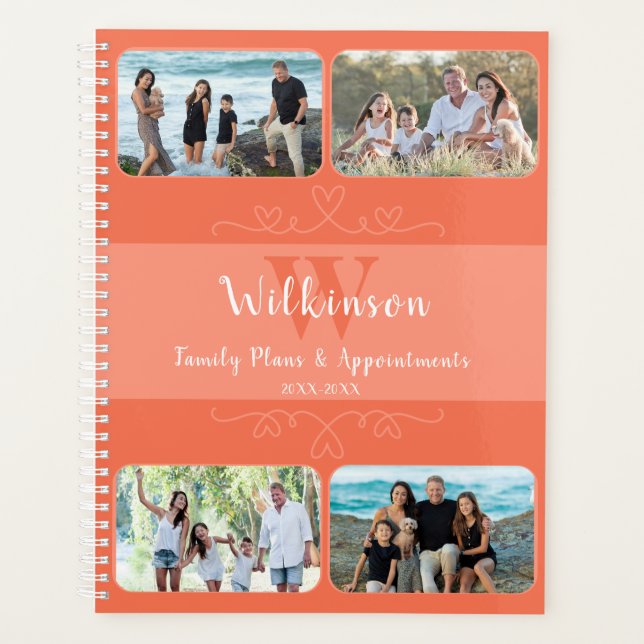 Rendez-vous de conception de la carte photo de fam (Devant)