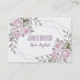 Rendez-vous floral argenté pourpre rose de beauté