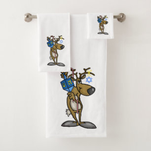 Rendez-vous juif avec Serviette de bain Dreidel