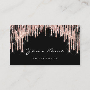 Rendez-vous Maquillage Artiste Rose blanc VIP Wax Carte de ren