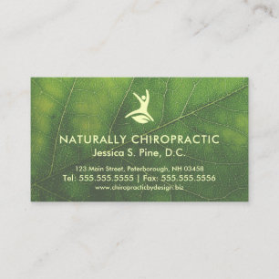 Rendez-vous naturel de chiroprakteur de feuille de
