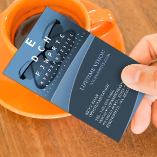 Rendez-vous Optique avec Carte de visite de nomination