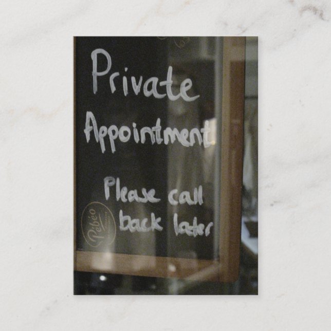 rendez-vous privé (Devant)