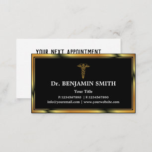 Rendez-vous professionnel élégant en soins Médical