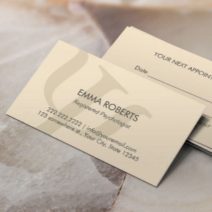 Rendez-vous professionnel simple de psychologue