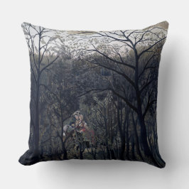 Rendezvous im Wald 1889 Kissen