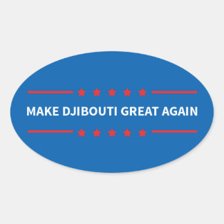 Rendre à Djibouti de grands autocollants