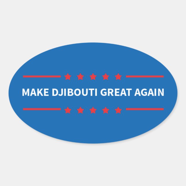 Rendre à Djibouti de grands autocollants (Devant)