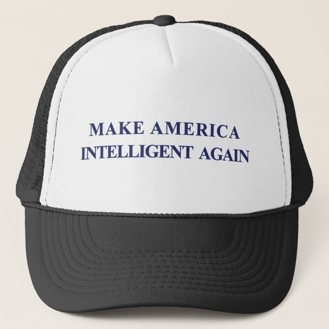 Rendre l'Amérique intelligente, Casquette démocrat (Devant)