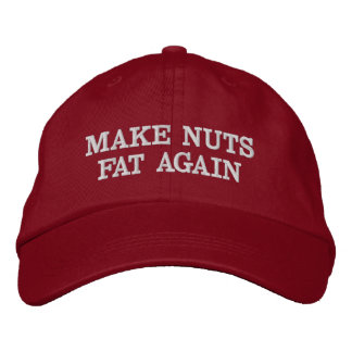 Rendre les noix grasses à nouveau Casquette brodé