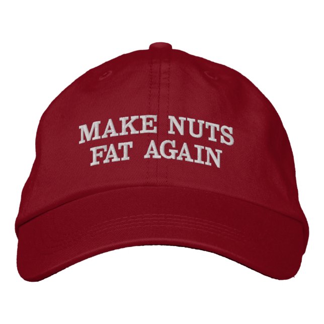Rendre les noix grasses à nouveau Casquette brodé (Devant)
