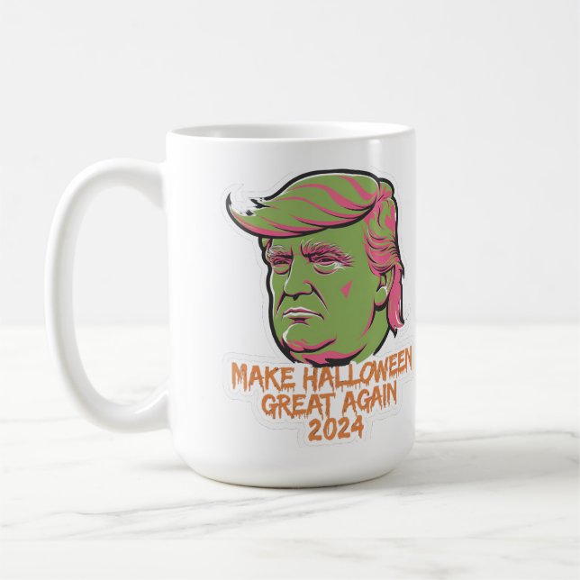 Rendre sa grandeur à Halloween 2024 Mug : inspiré  (Gauche)