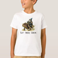 Rendu 3D d'un T-shirt guerrier sans peur