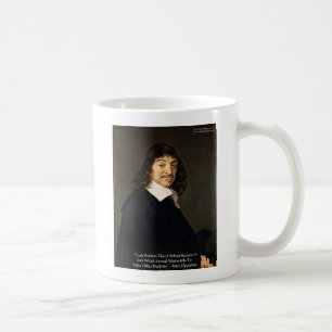 René Descartes Problemlösungen Weisheitszitate Ges Kaffeetasse