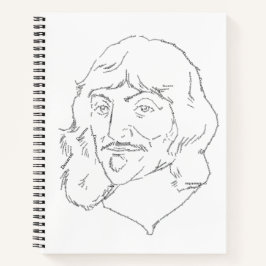 Rene Descartes SpiralNotebook Notizbuch
