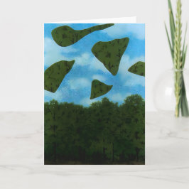 Rene Magritte art Karte