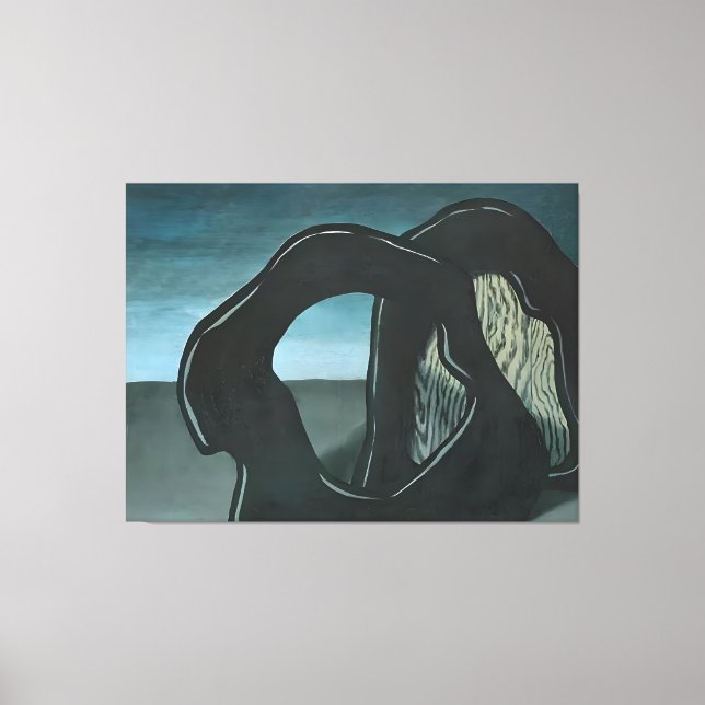 Rene Magritte art Leinwanddruck (Vorderseite)