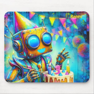 RENEE ~ Roboter ~ 3 Jahre alt ~ Mousepad