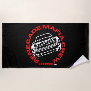 Renegade Mafia Crew Beach Handtuch