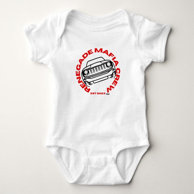 Renegade Mafia Crew für Baby Baby Strampler (Vorderseite)