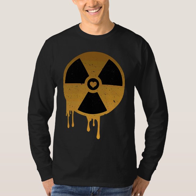 Renewable Energy Radioactive Sign Proud Nuclear En T-Shirt (Vorderseite)