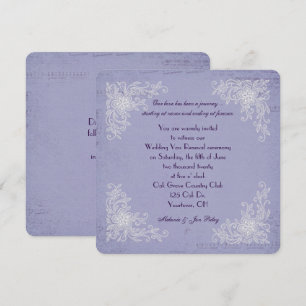 Renewal-Spitzen-Ecken und Musikhintergrund Einladung