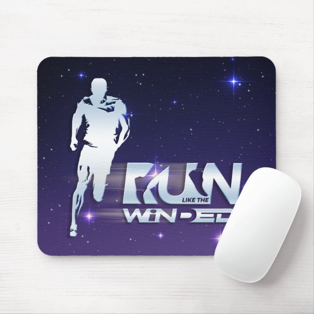 Renn wie der Windige Mousepad (Mit Mouse)