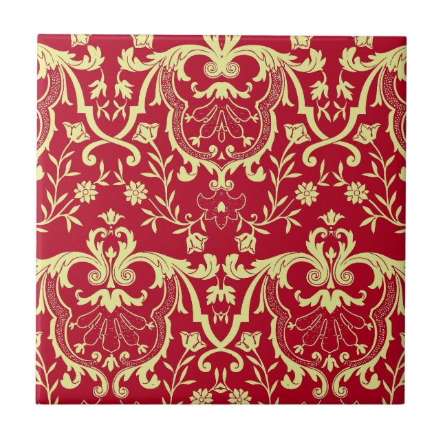 Rennaisance Damask #2 @ Sonolotre Fliese (Vorderseite)