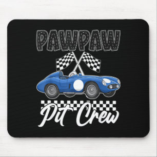 Rennauto-Geburtstagsfeier-Rennfamilie Pawpaw-Grube Mousepad